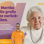 Die neue avendi-Ausbildungskampagne stellt Lebensgeschichten in den Fokus. (© avendi Senioren Service GmbH & Co. KG)